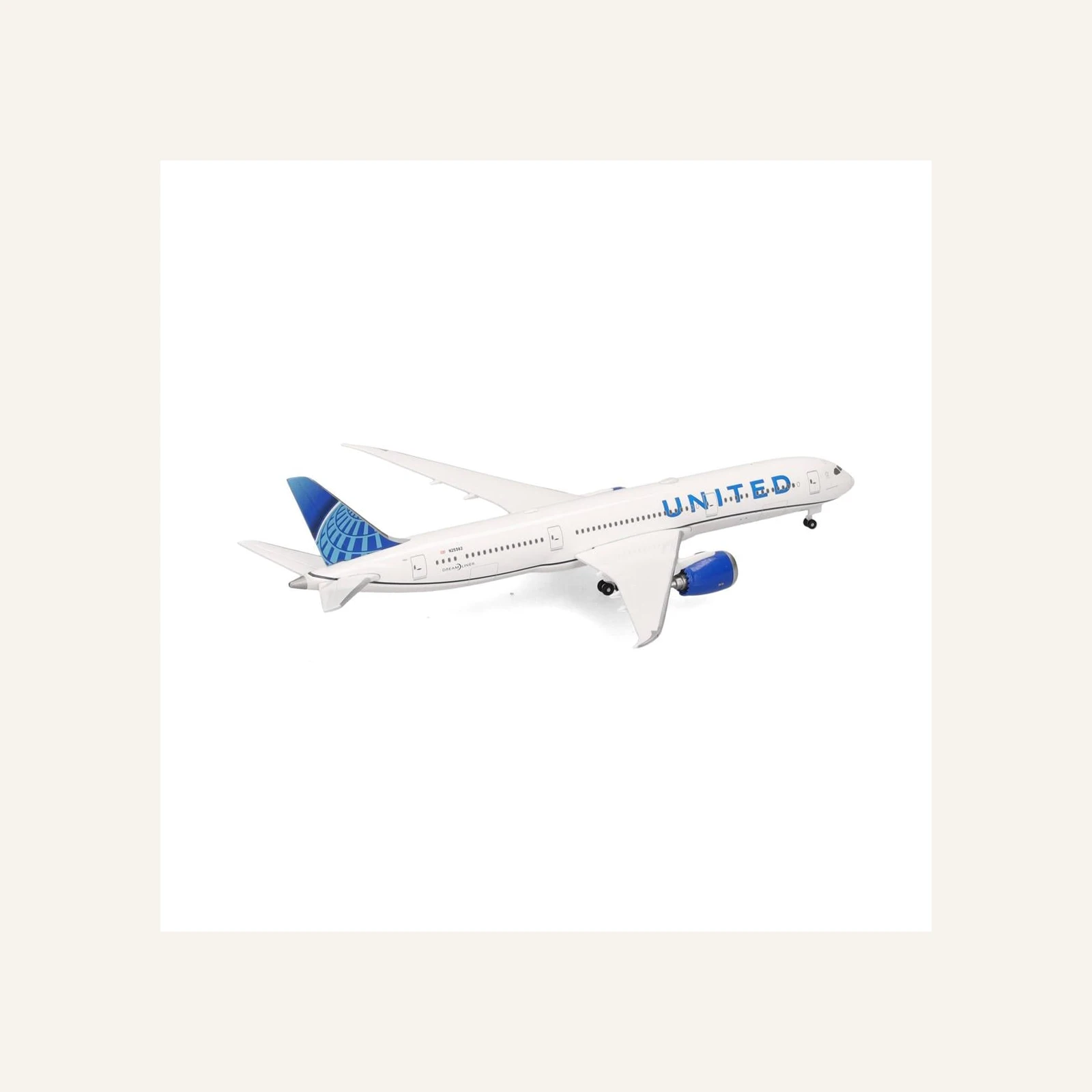 Herpa 538329 1/500 Ölçek, United Airlines Boeing 787-9 Dreamliner, N25982, Metal