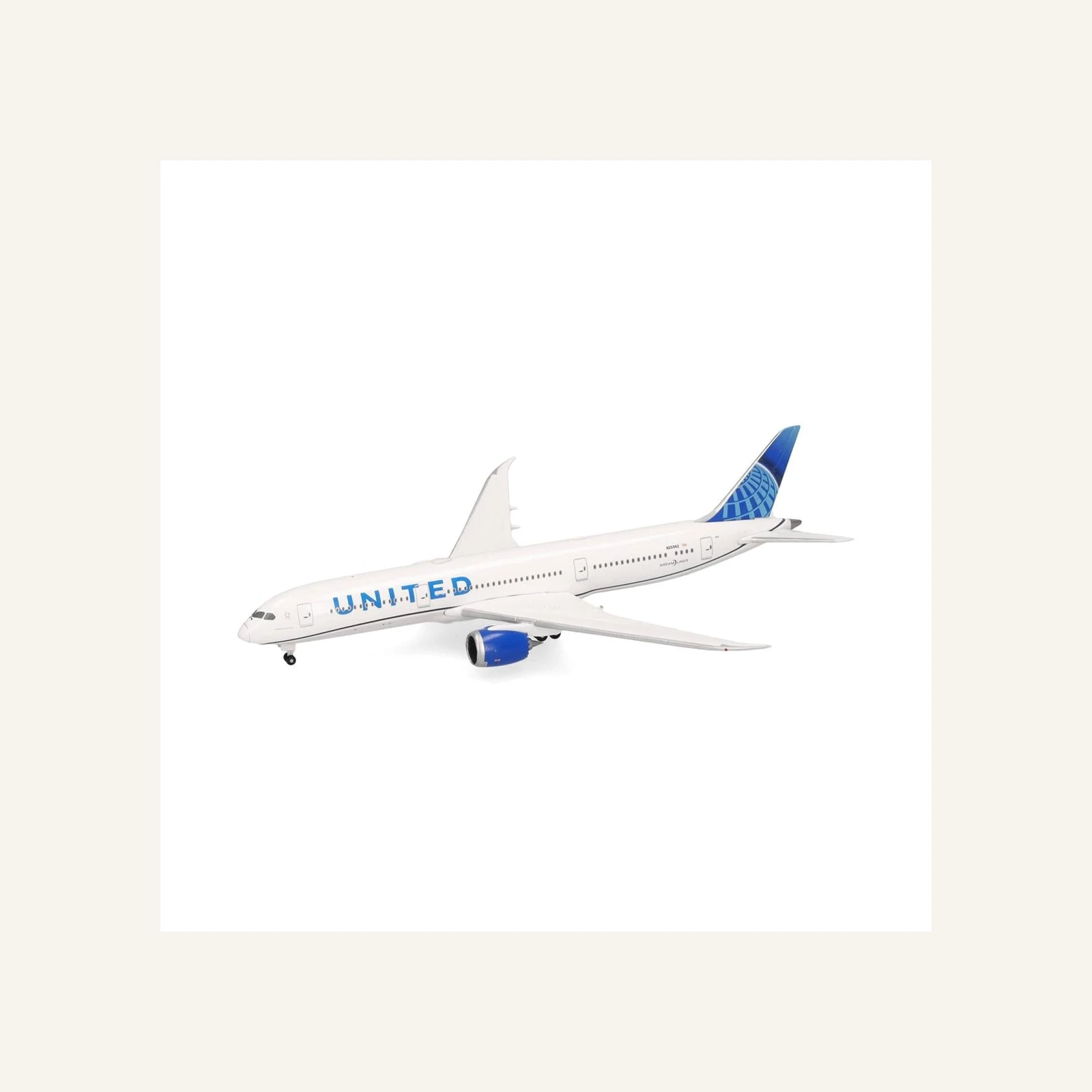 Herpa 538329 1/500 Ölçek, United Airlines Boeing 787-9 Dreamliner, N25982, Metal