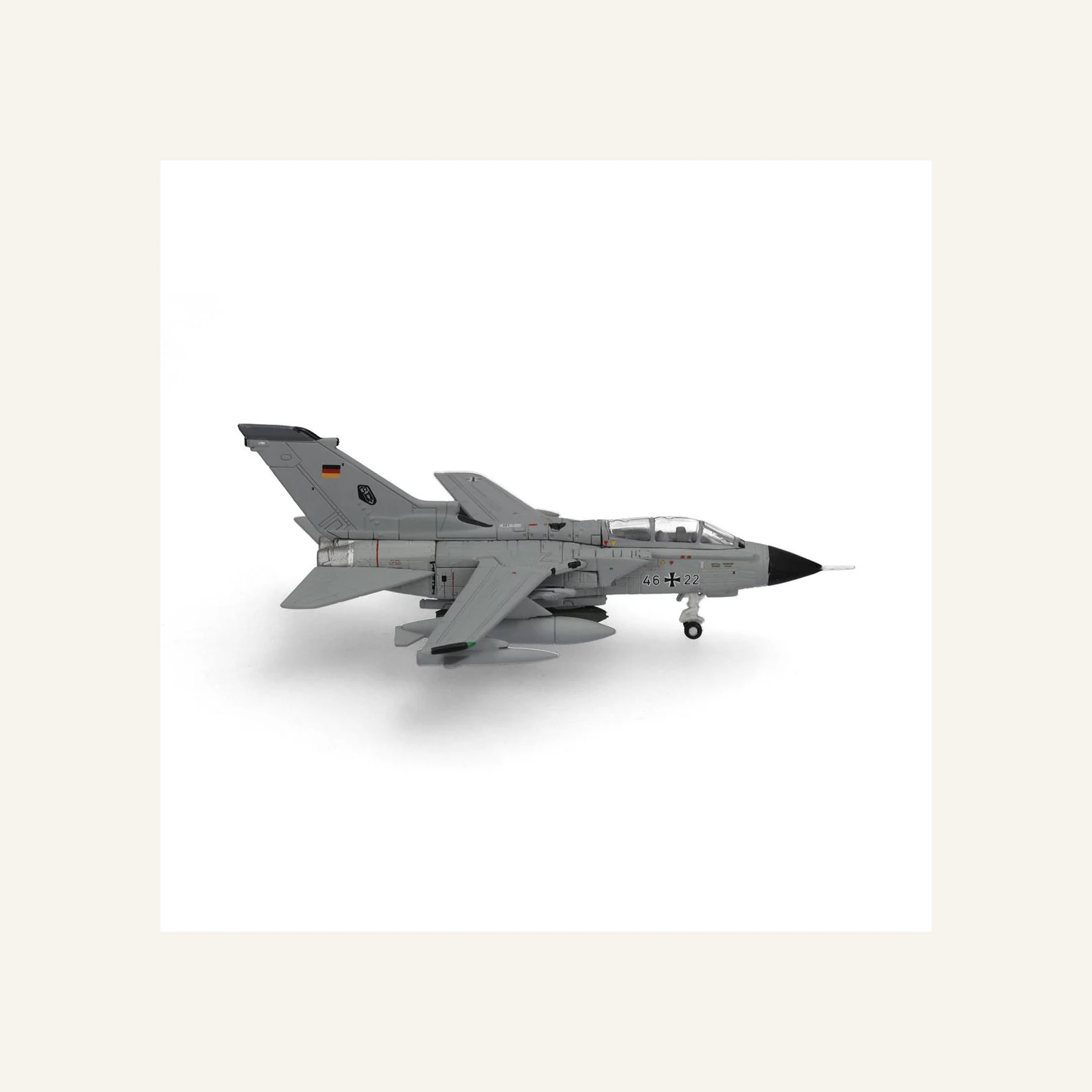 Herpa 573580 1/200 Ölçek, Luftwaffe Hava Kuvvetleri Panavia Tornado IDS, TaktLwG 33, Büchel (with Taurus KEPD-350), Metal, Serg
