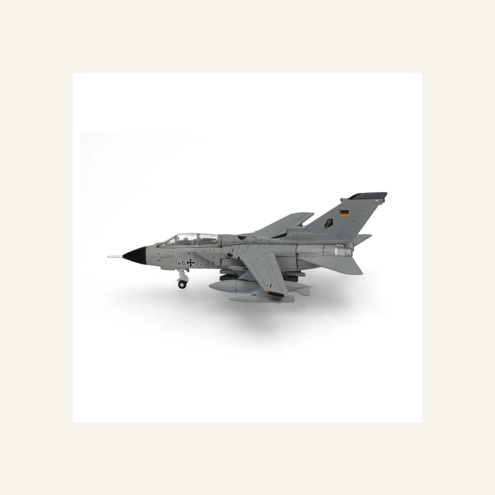 Herpa 573580 1/200 Ölçek, Luftwaffe Hava Kuvvetleri Panavia Tornado IDS, TaktLwG 33, Büchel (with Taurus KEPD-350), Metal, Serg