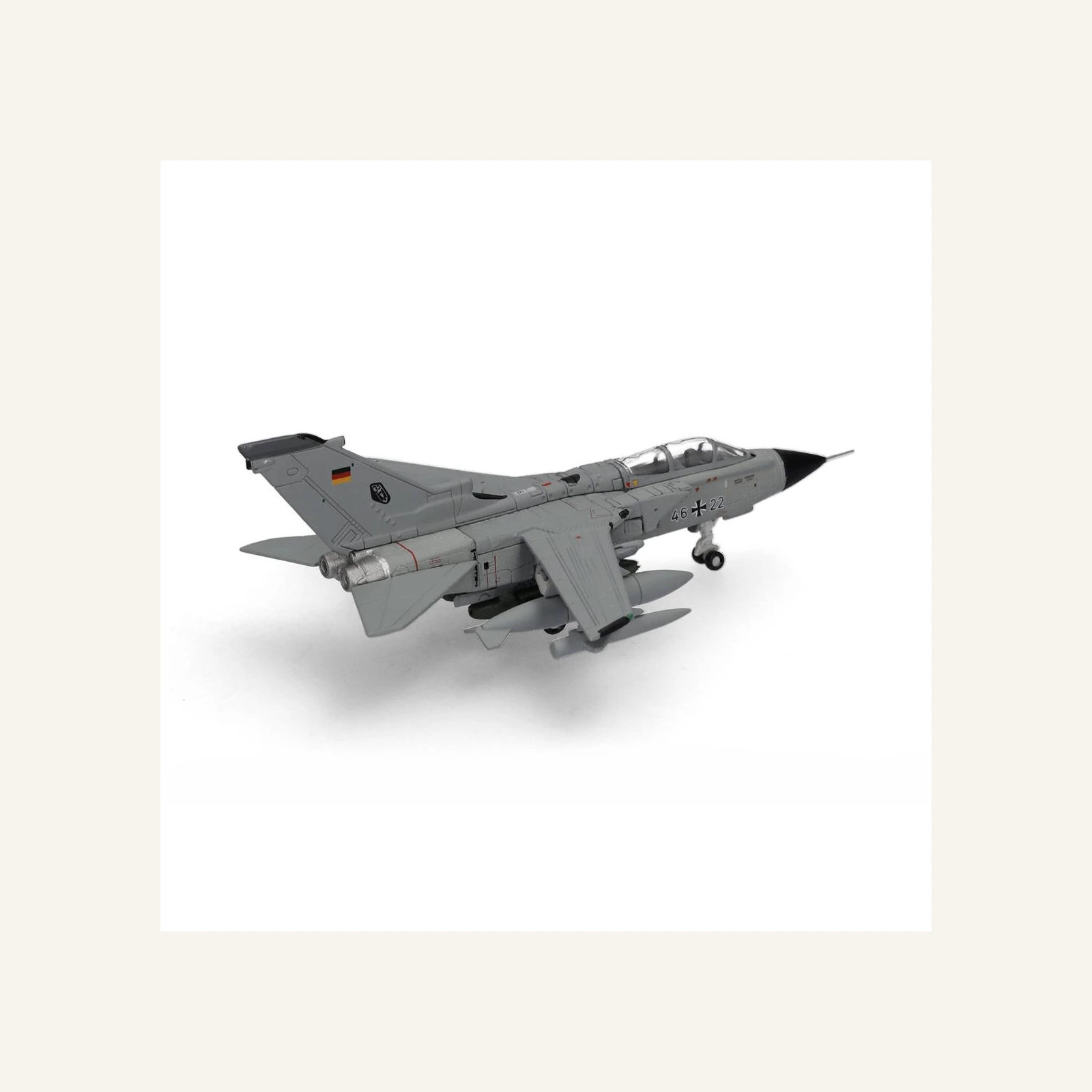 Herpa 573580 1/200 Ölçek, Luftwaffe Hava Kuvvetleri Panavia Tornado IDS, TaktLwG 33, Büchel (with Taurus KEPD-350), Metal, Serg