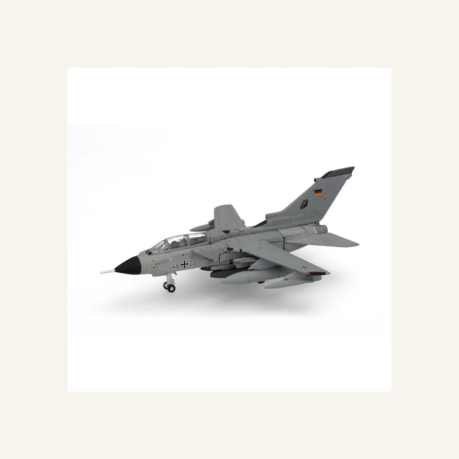 Herpa 573580 1/200 Ölçek, Luftwaffe Hava Kuvvetleri Panavia Tornado IDS, TaktLwG 33, Büchel (with Taurus KEPD-350), Metal, Serg