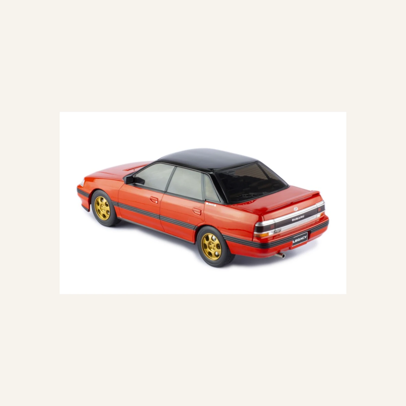 Ixo 864 1/18 Ölçek, Subaru Legacy RS 1991, Red-Blac k