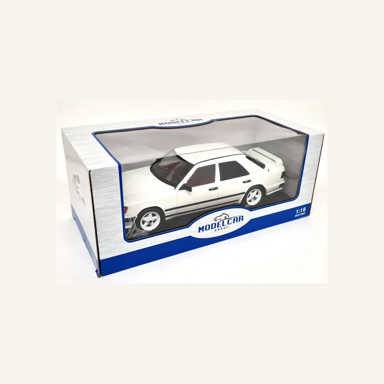 Mcg 81343 1/18 Ölçek, Mercedes Benz W124, Tuning-White