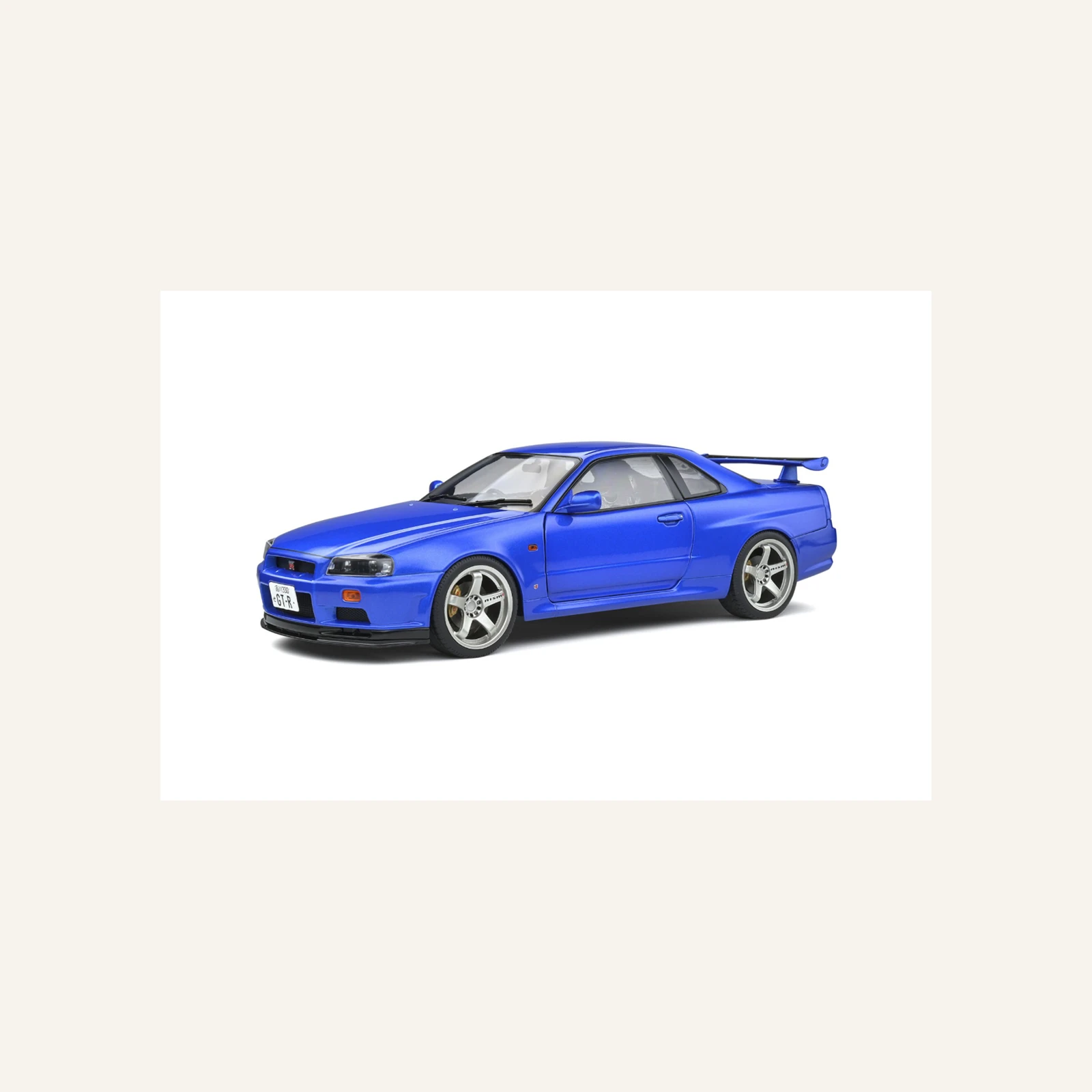 Solido 1804306 1/18 Ölçek, Nissan Skyline GT-R 1989, Bayside Blue