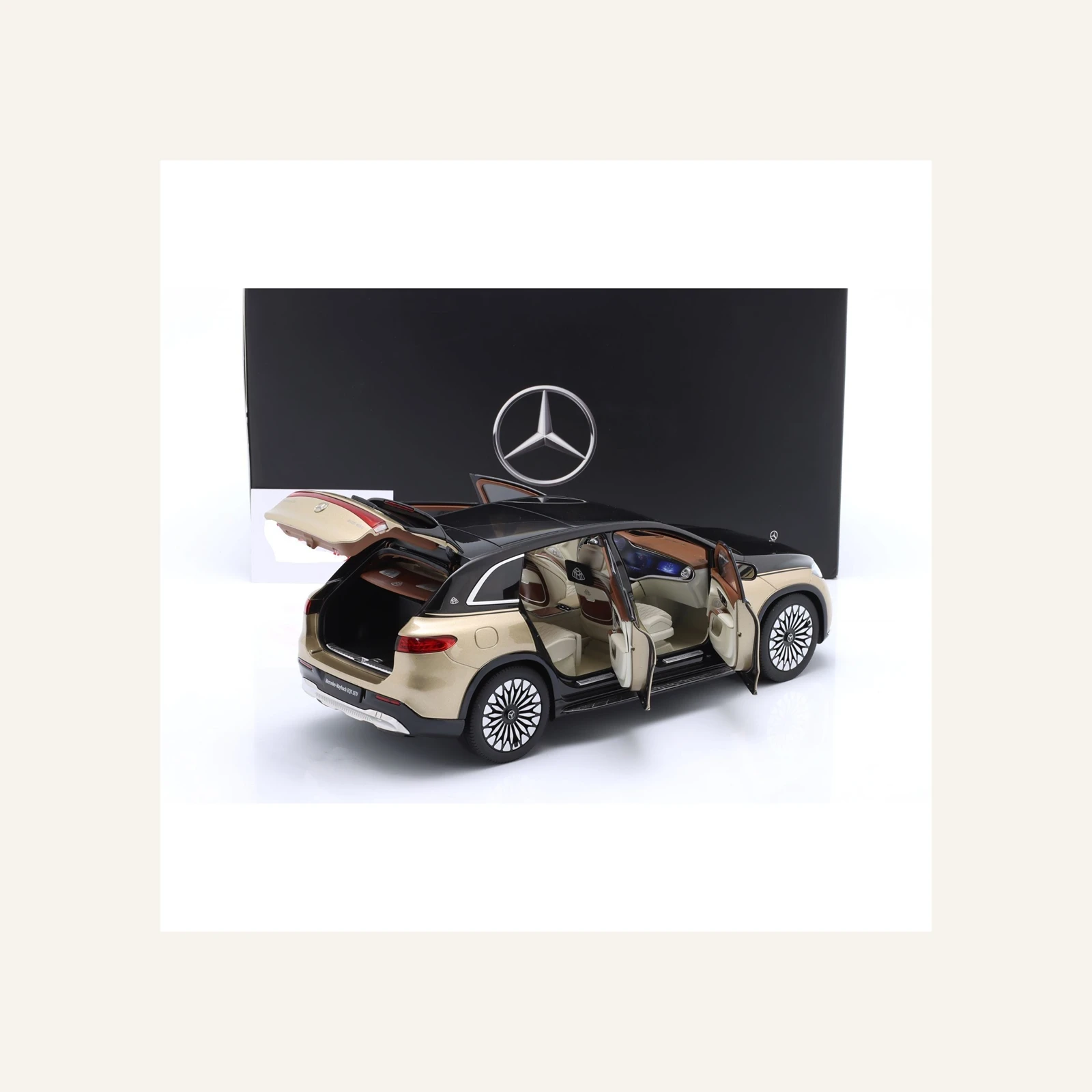 NZG B66960592 1/18 Ölçek,- MERCEDES BENZ - MAYBACH EQS 680 (Z296) SUV 2024