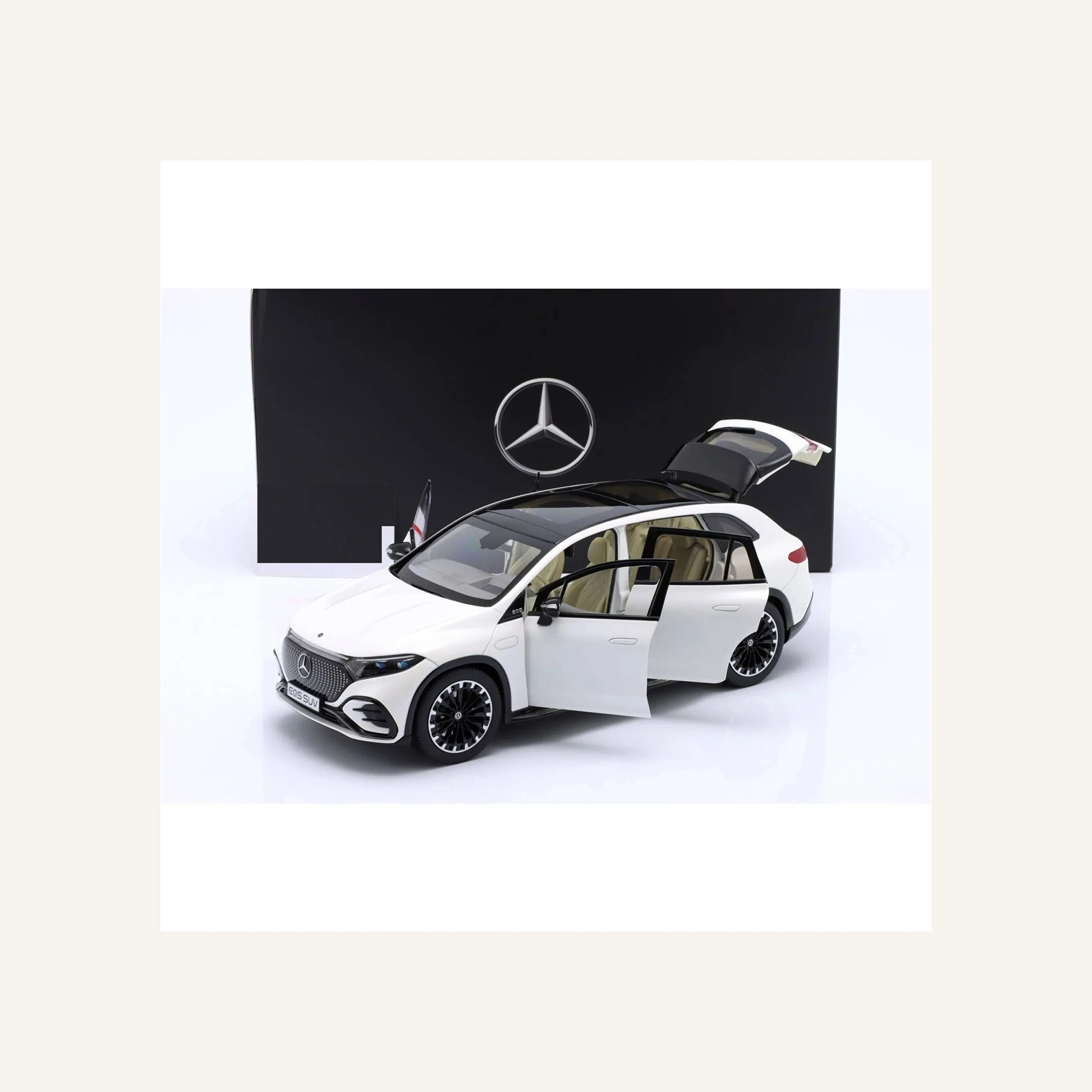 NZG B66960590 1/18 Ölçek,- MERCEDES BENZ - EQS SUV (X296) VON MERCEDES-EQ 2022