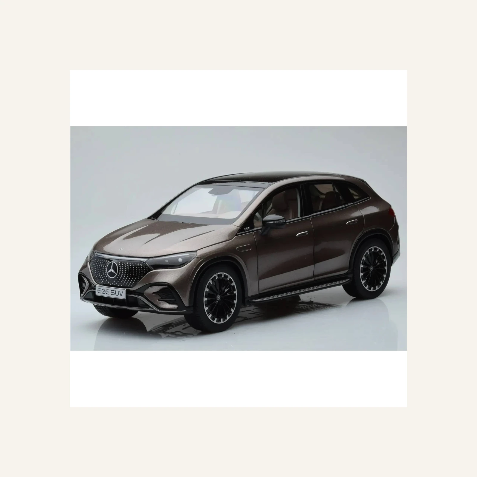 NZG B66960836 1/18 Ölçek, Mercedes EQE SUV X294 AMG Line Velvet Brown
