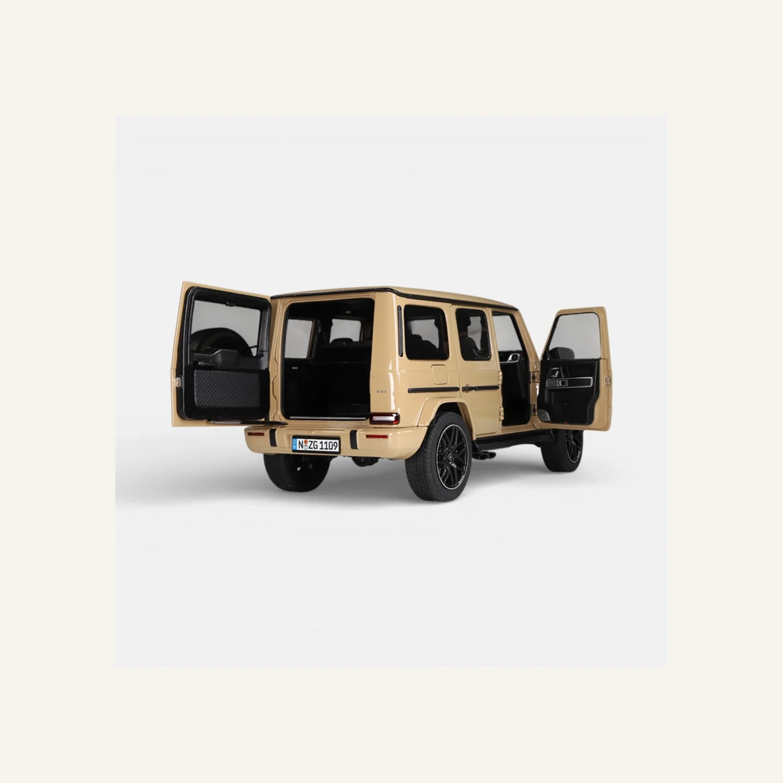 NZG 1109/69 1/18 Ölçek, Mercedes-AMG G 63 4x4 Arazi Aracı, Çöl Beji