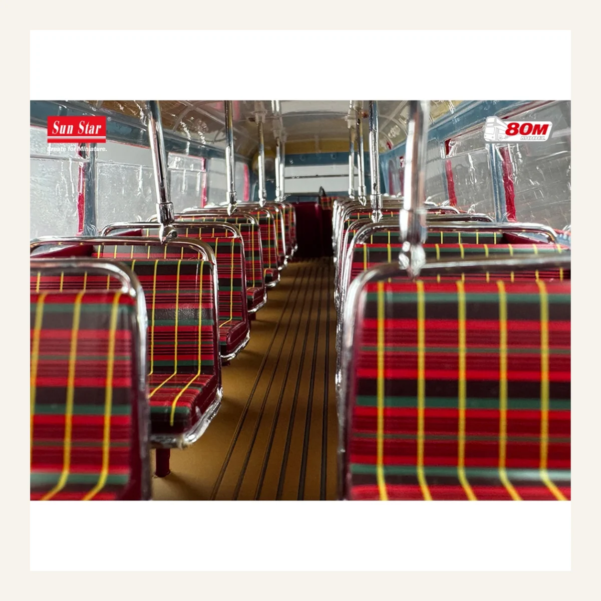 Sunstar 2944 1/24 Ölçek, Routemaster RM16, VLT 16, Kırmızı