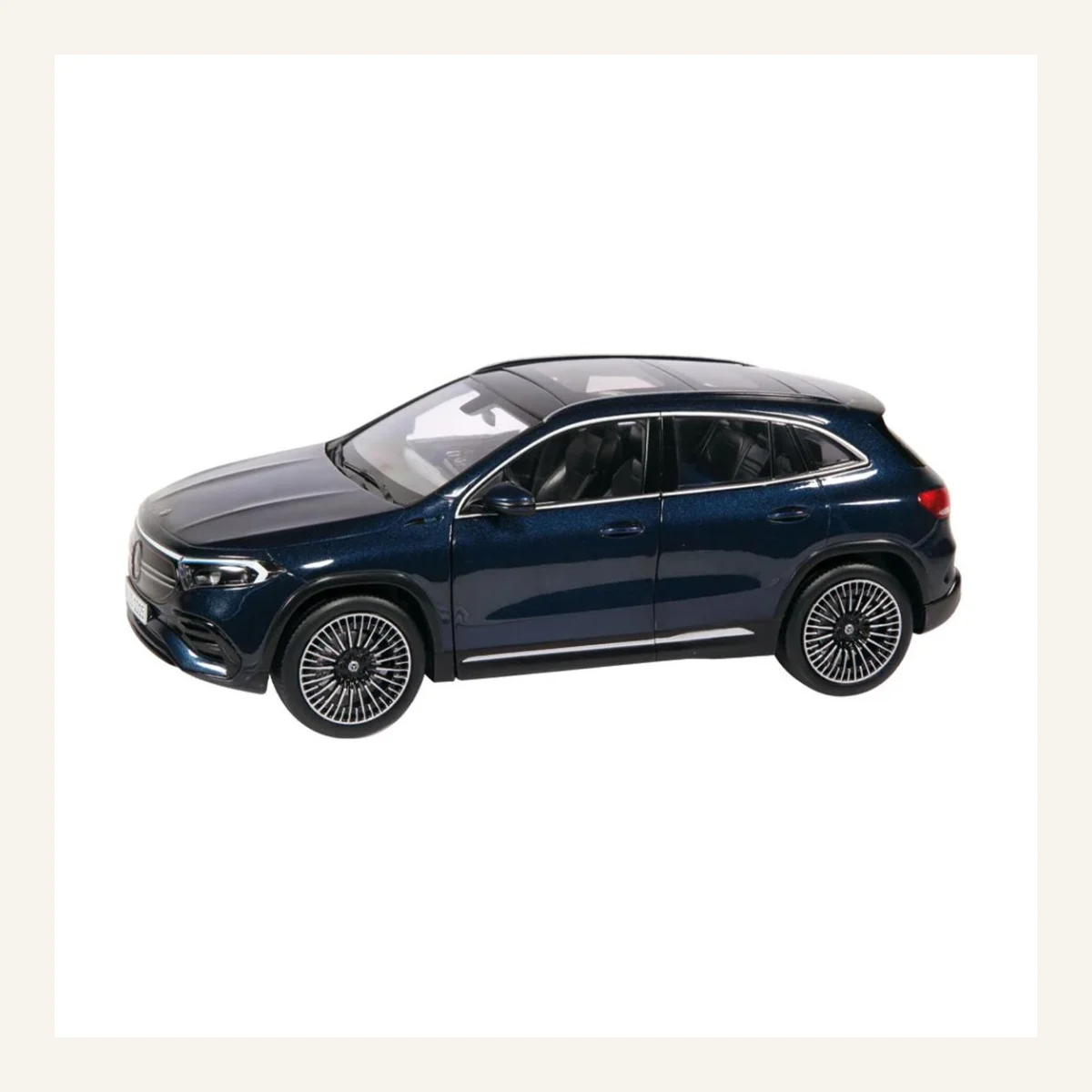NZG 1015/21 1/18 Ölçek, Mercedes-Benz EQA Araba, Metalik Mavi
