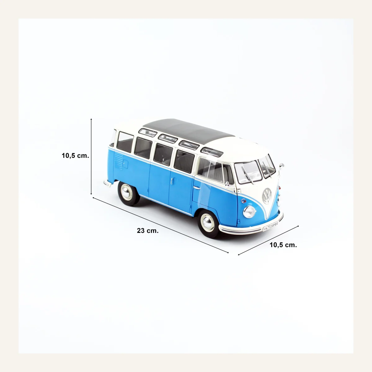 Solido 1/18 Ölçek, Volkvagen T1 Samba Minibüs 1962