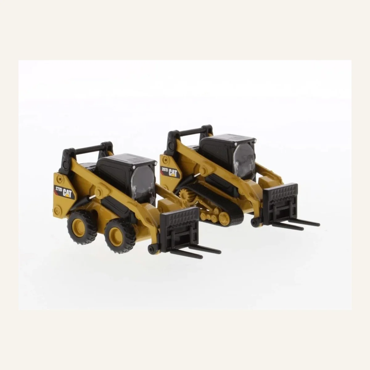Diecast Masters 85693 1/64 Ölçek, Cat 272D2 ve Cat 297D2 Kombine Yükleyiciler, 2 adet